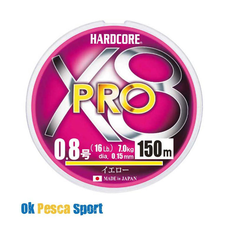 trecciato Duel Hardcore x8 pro 150 mt