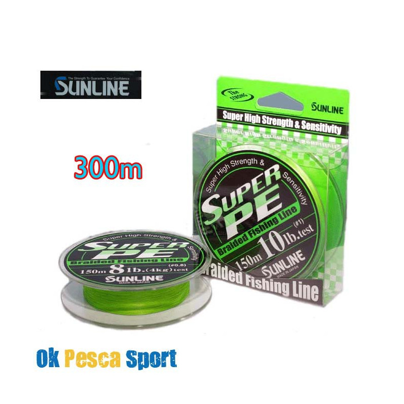 Trecciato Sunline Super PE 300 mt