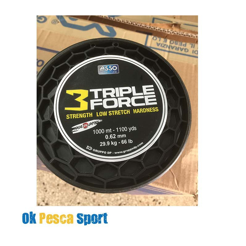 Nylon Asso Target Truite 0.12mm / 1.300kg / 200m - Fil De Pêche Mer