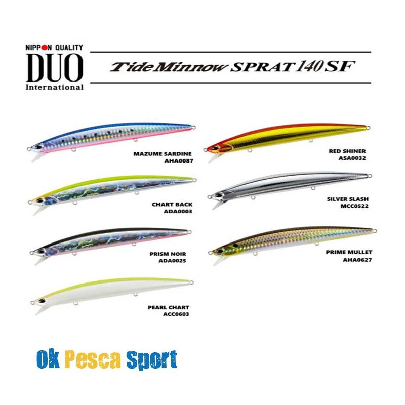 artificiale spinn DUO Tide Minnow SPRAT 140 SF