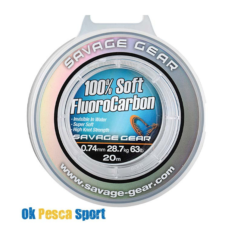 Fluoroarbon SAVAGE GEAR 100% soft