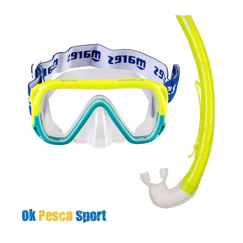 combo Mares Junior KEEWEE snorkeling