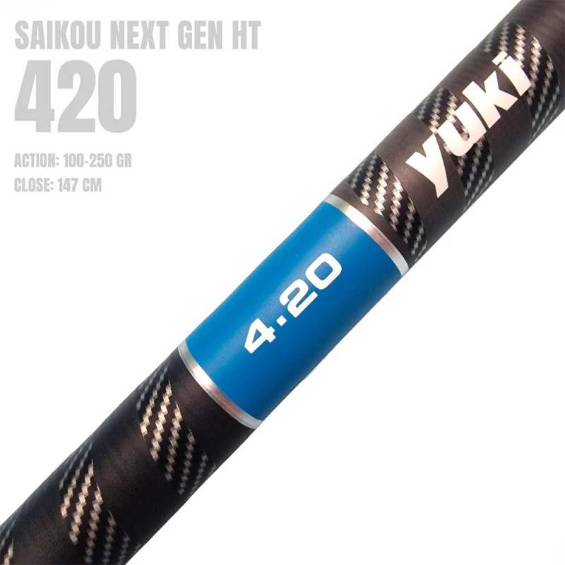 canna surf casting YUKI SAIKOU NEXT HT 4,20 az 100/250