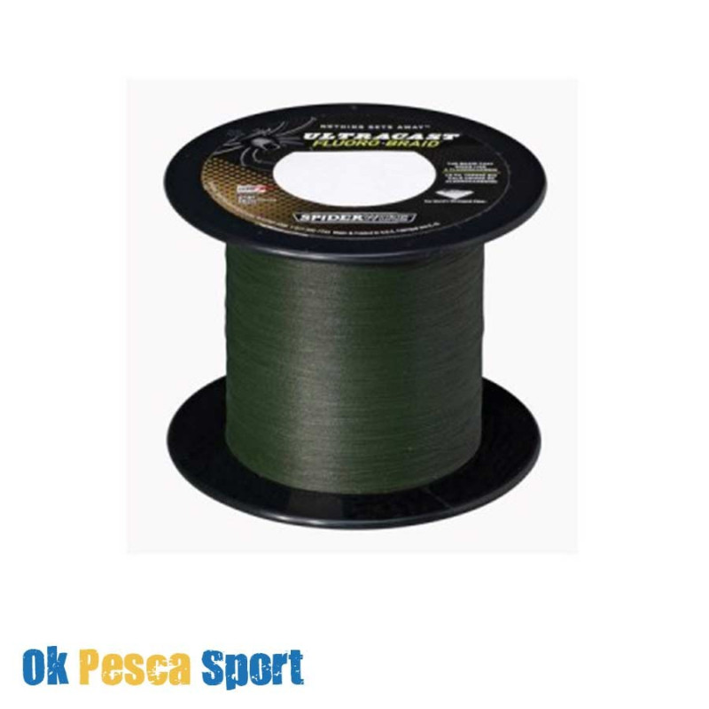 BOBINA BRAID ULTRACAST FLUORO BRAID 0,45 SPIDERWIRE