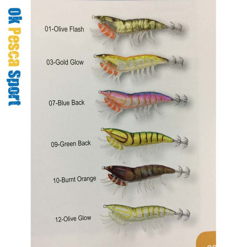 artificiale Savage gear Hybrid Shrimp 7,5 12 gr egi Jig