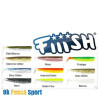 Confezione 3 pz ricambi artificiali FIIISH blac minnow 120