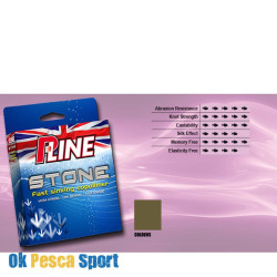 Nylon 600 mt P-LINE STONE sinking